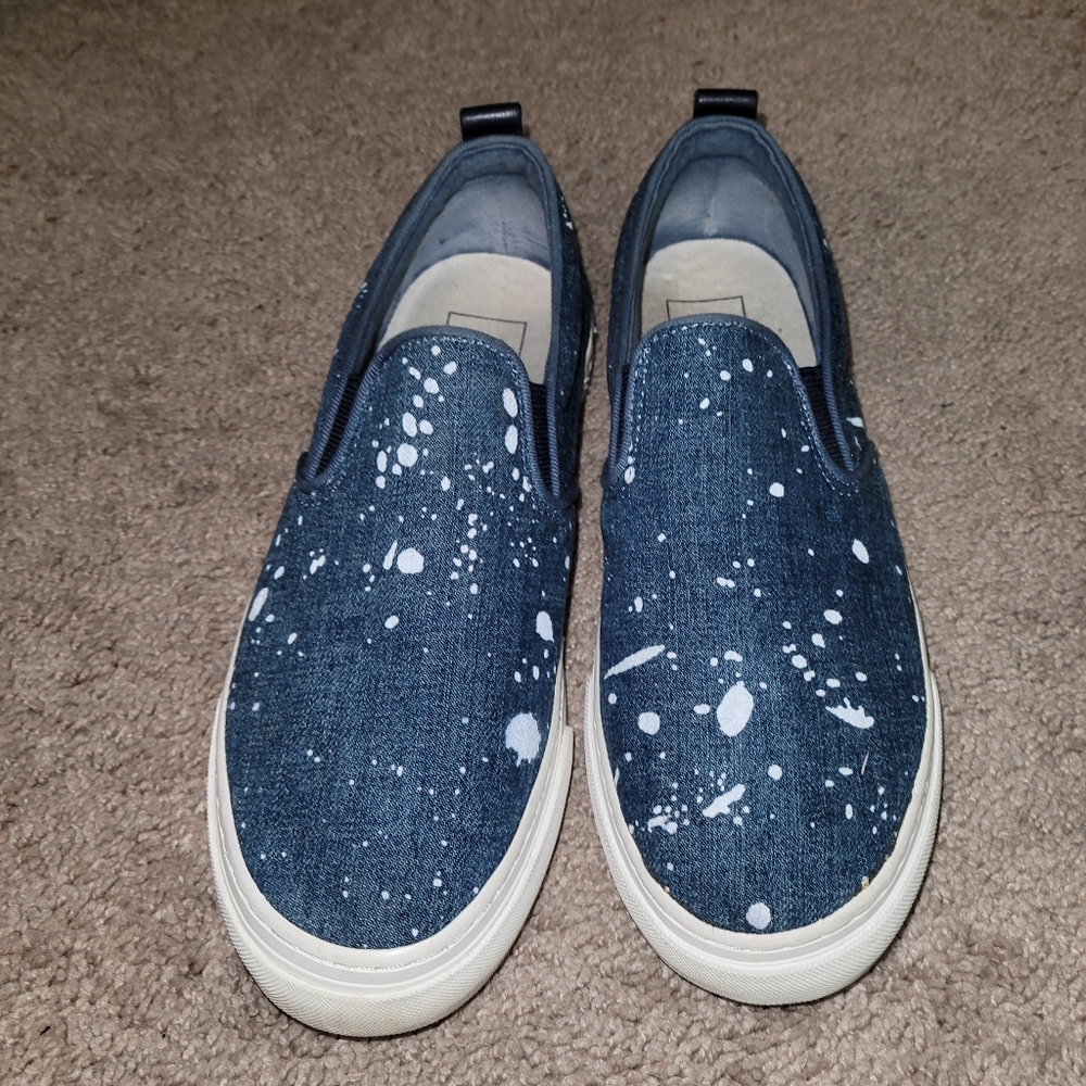Gap blue jean sneakers